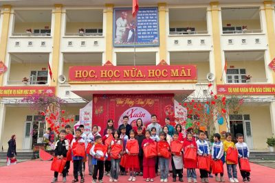 TRƯỜNG TIỂU HỌC KHÁNH NHẠC A TỔ CHỨC THÀNH CÔNG HOẠT ĐỘNG TRẢI NGHIỆM TẾT “XUÂN YÊU THƯƠNG”